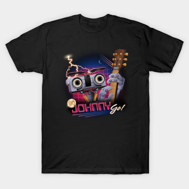 Go Johnny Go! T-Shirt by visualcraftsman